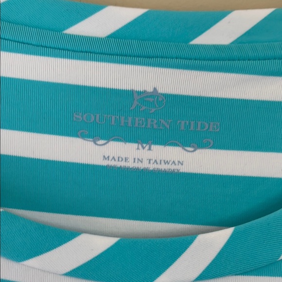 Southern Tide Blue Mini Dress with Short Raglan Sleeves - Picture 2 of 4